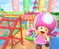 The course icon of the T variant with Toadette