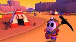 View of GBA Sunset Wilds in Mario Kart Tour