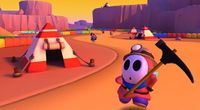 View of GBA Sunset Wilds in Mario Kart Tour