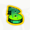 A sticker in Mario Kart World