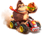 Artwork of Donkey Kong from Mario Kart World