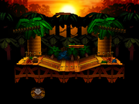 Kongo Jungle from Super Smash Bros. Melee.