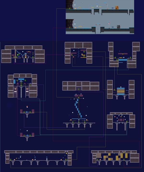 Map of Swaying Ghost House