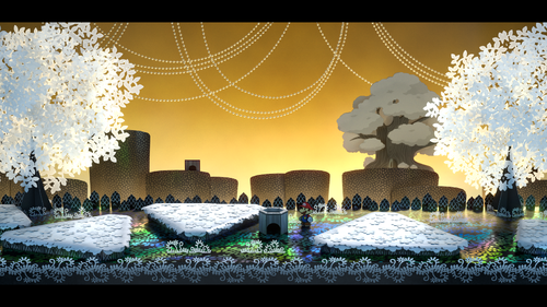 Concept art found in Paper Mario: The Thousand-Year Door (Nintendo Switch)