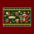 Thumbnail of a holiday-themed jigsaw puzzle featuring Nintendo characters