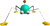 Model of the Skeeter enemy from Super Mario 64.