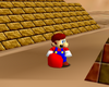 The cap in hand glitch from Super Mario 64.