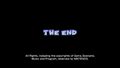 Super Mario Galaxy "The End" screen