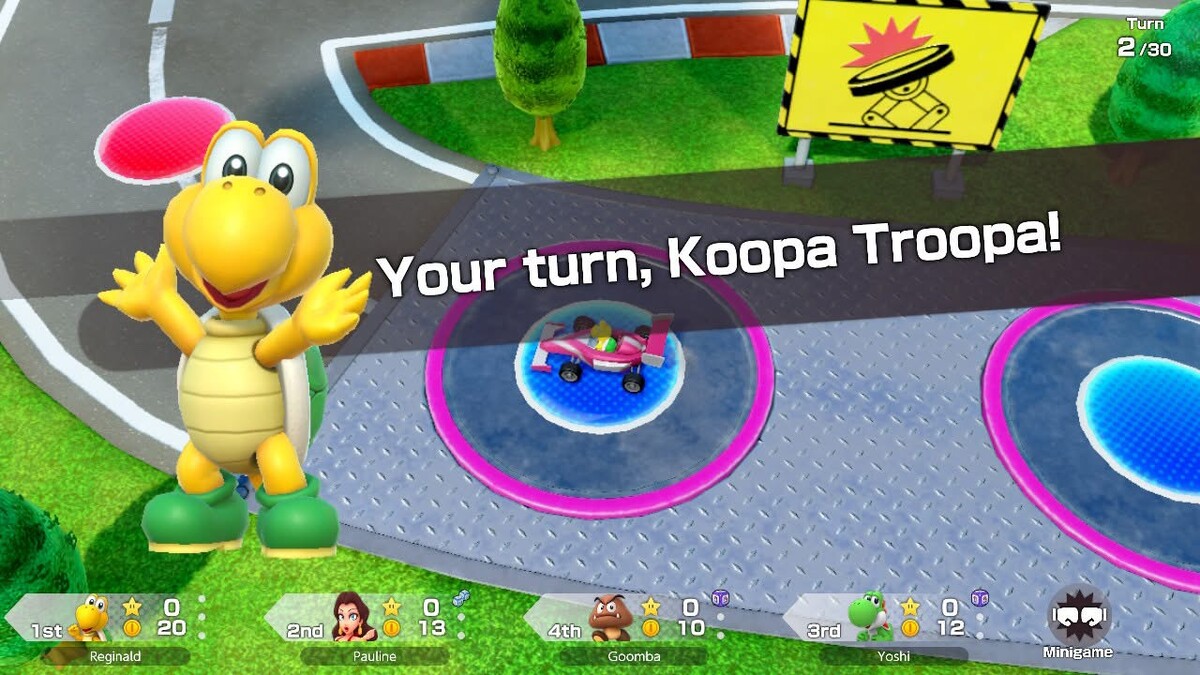 File:SMPJ Roll 'em Raceway Turn Start Koopa Troopa.jpg - Super Mario ...