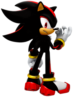 Shadow the Hedgehog's spirit sprite from Super Smash Bros. Ultimate