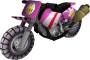 The model for Baby Peach's Standard Bike S from Mario Kart Wii