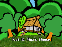 Kat & Ana's House from WarioWare: Touched!.