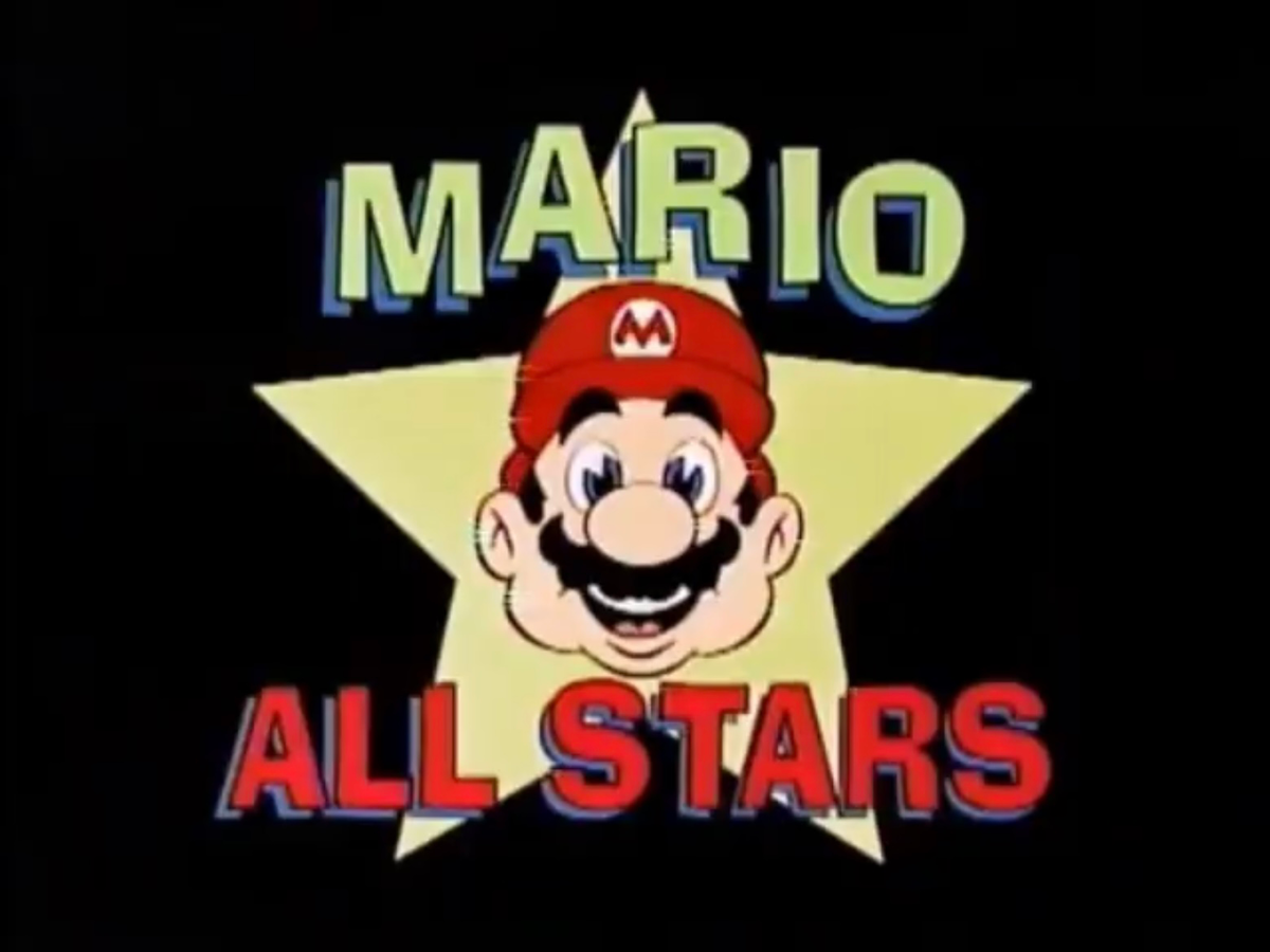 all stars mario