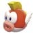 A Cheep Cheep from Super Mario 3D World.