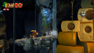 The level Crumble Cavern in Donkey Kong Country: Tropical Freeze.
