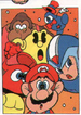 PAC-MAN and other characters in shock upon the reveal.