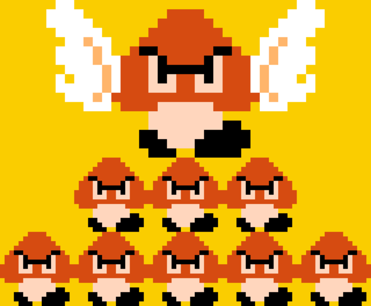 File:Goombas - Super Mario Maker.png
