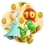 Super Mario Bros. Wonder – Nintendo Switch 2 Edition + Meetup in Bellabel Park 'Lucky Break: Sparkling Coin Spree' Icon