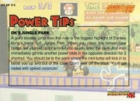One of the Mario Kart 64 Collectible Trading Cards.