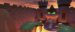 View of 3DS Bowser's Castle