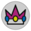 Cat Peach's emblem from Mario Kart Tour