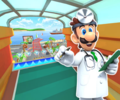 The course icon of the T variant with Dr. Luigi
