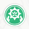 A sticker in Mario Kart World
