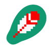 A sticker from Mario Kart World