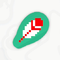 A sticker in Mario Kart World