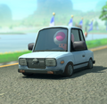 A car with the Dash logo