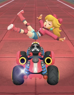 Peach (Touring) performing a trick.