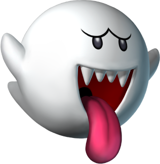 Artwork of Boo for Mario Party 6 (also used for Dance Dance Revolution: Mario Mix and Mario Party 7)