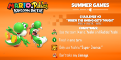 Conditions for challenge #3