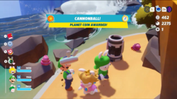 The Cannonball! Side Quest in Mario + Rabbids Sparks of Hope