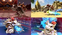 Previews of Dry Bowser in Mario Tennis Aces