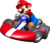 Mario artwork from Mario Kart Wii