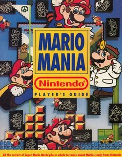 The front cover for Mario Mania