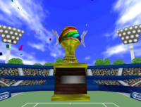 Star Cup trophy as seen in Mario Tennis (Nintendo 64)
