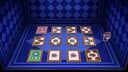 A layout featuring worn-out cards