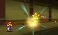 The Mural Koopas falling down