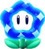 Artwork of a Wonder Flower from Super Mario Bros. Wonder