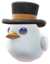 A small bird from Super Mario Odyssey, as it appears in the Cap Kingdom.