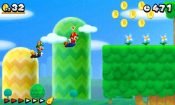 New Super Mario Bros. 2 screenshot.