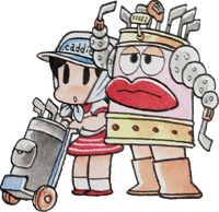 Ayako Okamomo and Peach Robo
