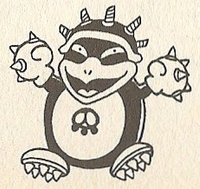 Artwork of the Penguin from KC Deluxe Vol. 24: Wario Land: Super Mario Land 3 Part 1