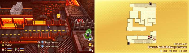 Block 26 in Wayaway Island from Mario & Luigi: Brothership