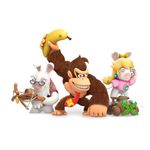 The heroes in Mario + Rabbids Kingdom Battle: Donkey Kong Adventure.