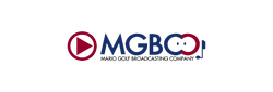 Logo for Mario Golf Broadcasting Company in Mario Golf: Super Rush