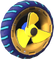 The Screw_DarkBlue tires from Mario Kart Tour