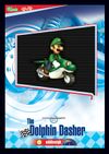 The Dolphin Dasher card from the Mario Kart Wii trading cards